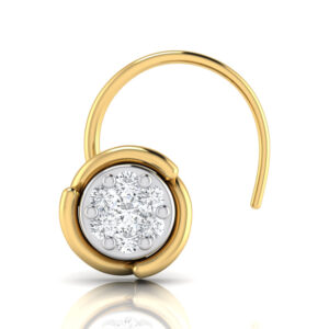 Solit diamond Nose Pin