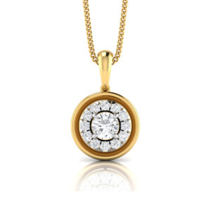 Elegant Solitaire Pendant
